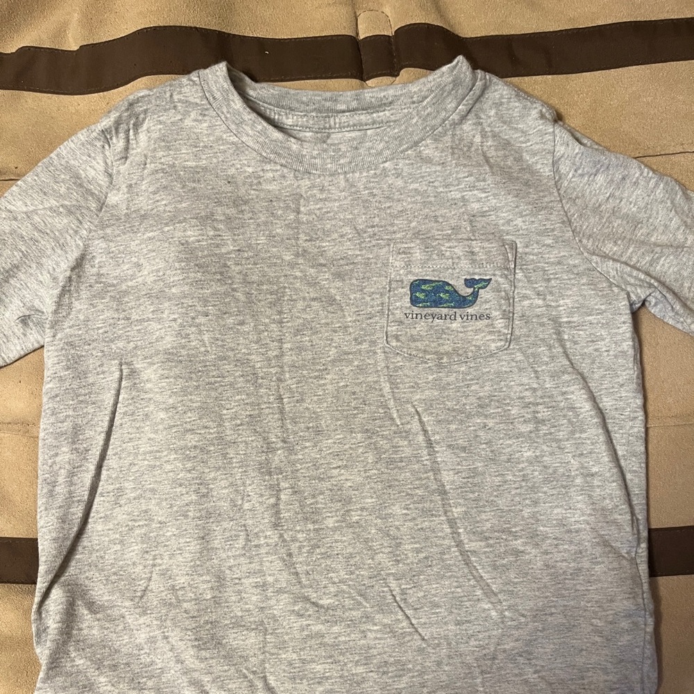 Vineyard Vines Boys gray short sleeve T-Shirt